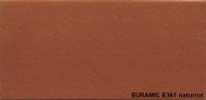 Плитка узкая EURAMIC CLASSICS неглазурованная E 361 naturrot, Германия
