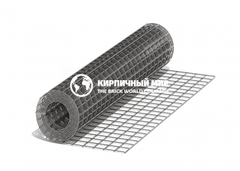 Сетка сварная кладочная, 50х50х2,5, неоцинкованная