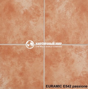 Плитка клинкерная EURAMIC CAVAR E 542 passione, Германия