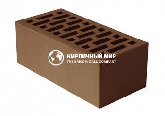 Кирпич полуторный облицовочный шоколад Новомосковск