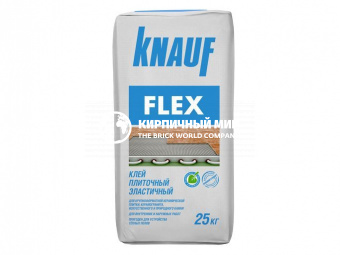 Knauf КЛЕЙ ДЛЯ ПЛИТКИ "ФЛЕКС", 25 кг