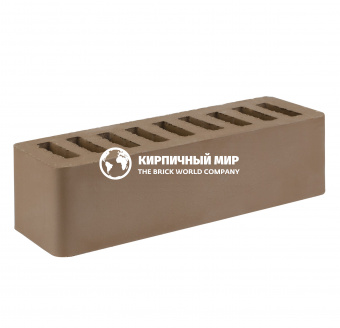 Кирпич облицовочный Евро "Коричневый" 0,7 НФ