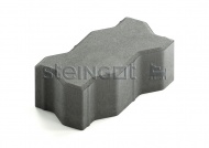 Steingot тротуарная плитка Стандарт СИТИ 80 Зигзаг, 225х112,5х80 серый