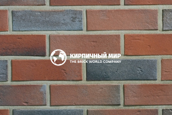 Клинкерный кирпич 0105 Oldenburg rot-bunt