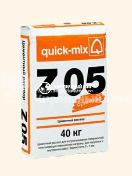 Quick-mix Z 05 ЦЕМЕНТНЫЙ РАСТВОР ДЛЯ ОШТУКАТУРИВАНИЯ, 40 кг