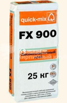 Quick-mix FX 900 ВЫСОКОЭЛАСТИЧНЫЙ ПЛИТОЧНЫЙ КЛЕЙ, 25 кг