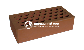 Кирпич одинарный облицовочный «Шоколад (коричневый)»