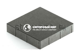 Steingot тротуарная плитка Стандарт ПРАКТИК 60 Квадрат, 300х300х60 красный
