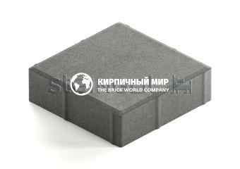 Steingot тротуарная плитка Стандарт ПРАКТИК 60 Квадрат, 200х200х60 красная