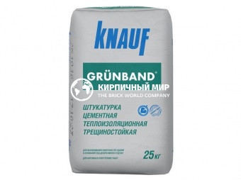 Knauf ЦЕМЕНТНАЯ ШТУКАТУРКА "ГРЮНДБАНД", 25 кг